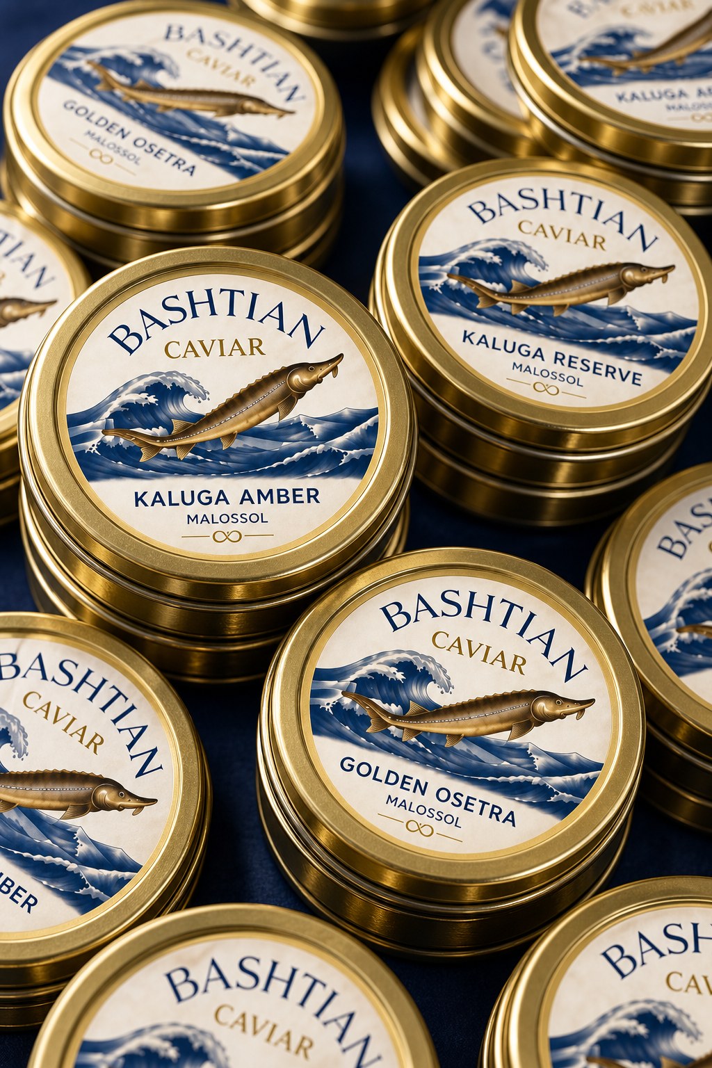 Bashtian caviar packed for trade